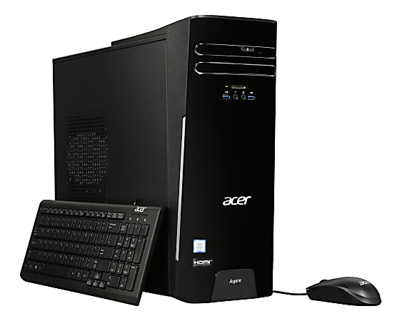Acer® Aspire® TC Refurbished Desktop PC, Intel® Core™ i5, 8GB Memory, 1TB Hard Drive, Windows® 10 Home