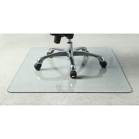 Tempered glass chair mats store