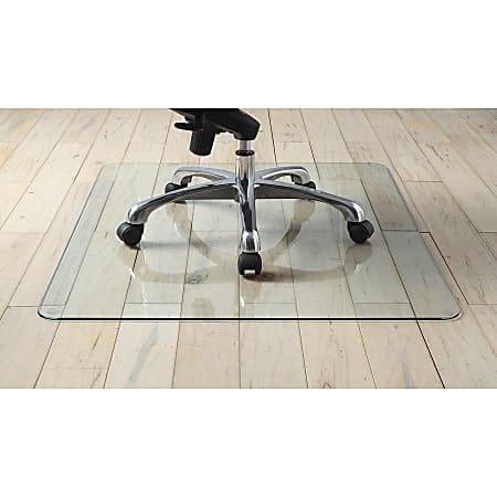 Glass floor mats for office clearance