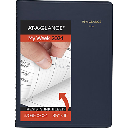 2024-2025 AT-A-GLANCE® 13-Month Weekly Appointment Book Planner,