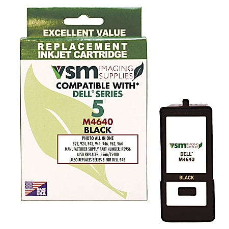 VSM VSMM4640 (Dell M4640 / 310-5368) Remanufactured Black Ink Cartridge