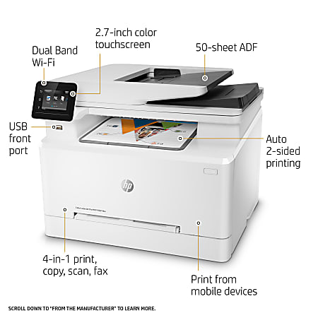 Color LaserJet Pro MFP M281fdw - Thumbnail 3