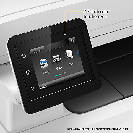 Hp color laser jet shop pro mfp m281fdw