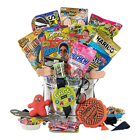 Gag gift shop baskets