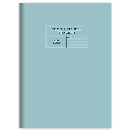 TF Publishing Undated Healthy Living Journal, 7-1/2" x 10-1/4", Blue