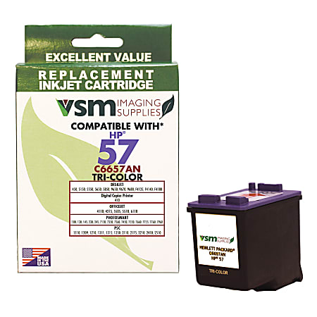 VSM VSMC6657AN (HP 57 / C6657AN) Remanufactured Color Ink Cartridge