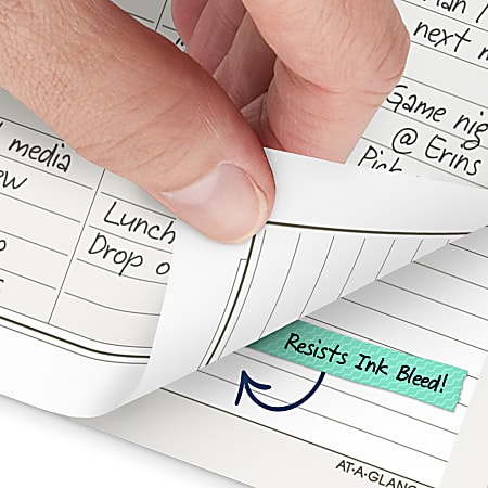 AT A GLANCE 2027 Daily Planner Two Page Per Day Refill Loose Leaf Desk ...