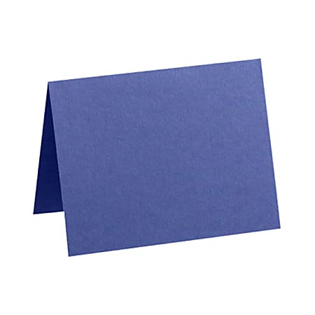 LUX Folded Cards, A2, 4 1/4" x 5 1/2", Boardwalk Blue, Pack Of 1,000