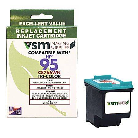 VSM VSMC8766WN (HP 95 / C8766WN) Remanufactured Color Ink Cartridge