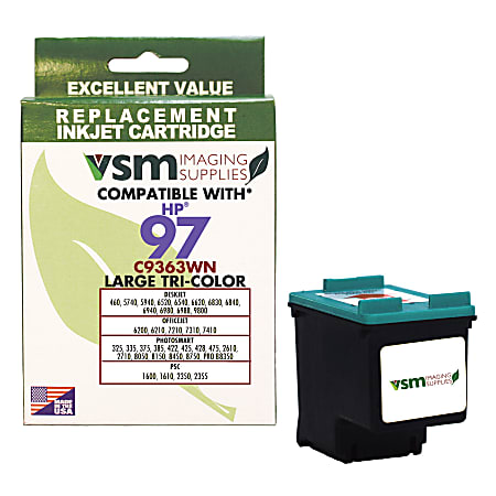 VSM VSMC9363WN (HP 97 / C9363WN) Remanufactured Color Ink Cartridge