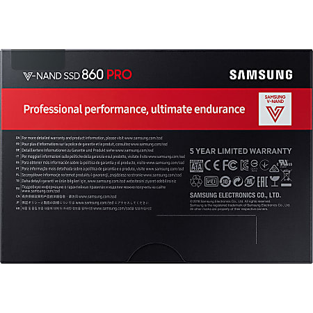 Solid State Drive Ssd Samsung 860 Pro 256 Gb Samsung 860 PRO 256GB