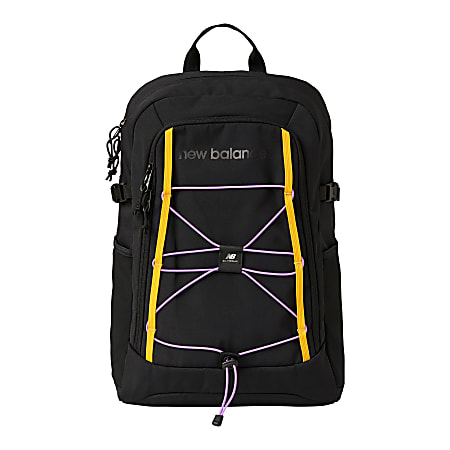 New Balance Terrain Bungee Backpack With 14” Laptop Pocket, Black