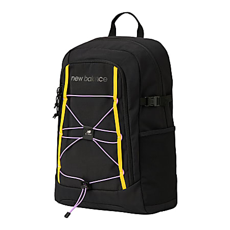 New Balance Terrain Bungee Backpack With 14 Laptop Pocket Black