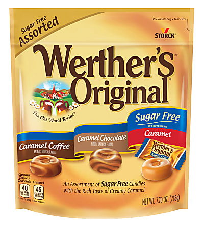 Werther's® Original® Hard Candies Sugar Free, 7.7 Oz. Bag
