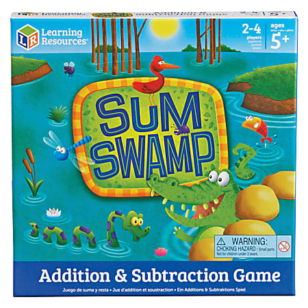 Learning Resources Sum Swap Addition/Subtraction Game - Educational - 2 to 4 Players - 1 Each