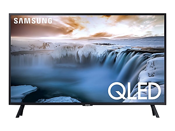 Samsung QN32Q50RAF - 32" Diagonal Class Q50 Series LED-backlit LCD TV - QLED - Smart TV - 4K UHD (2160p) 3840 x 2160 - HDR - Quantum Dot, New Edge Backlight - charcoal black