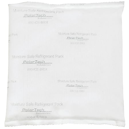 Tech Pack™ Moisture Safe Film Pouches, 6"H x 6"W x 1"D, White, Pack Of 48