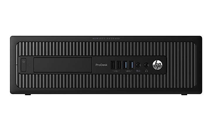 HP ProDesk 600 G1 Refurbished Desktop PC, Intel® Core™ i3, 8GB Memory, 500GB Hard Drive, Windows® 10 Pro