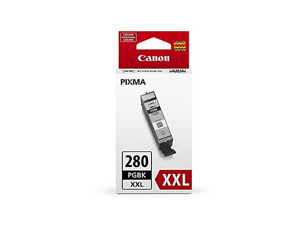 Canon® PGI-280 Black Extra-High-Yield Ink Tank, 1967C001