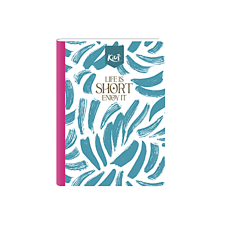 Norma Kiut Composition Notebook, 10-1/2" x 7-1/2", 1 Subject, College Ruled, 200 Sheets, Shapes, 571766