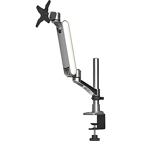 Kantek MA310 Mounting Arm for Monitor - Silver - TAA Compliant - 1 Display(s) Supported - 30" Screen Support - Aluminum, Steel - 1 Each