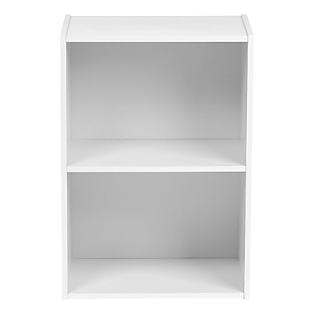 IRIS 24"H 2-Tier Storage-Shelf, White