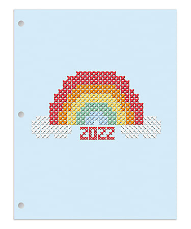 Office Depot® Brand Monthly Planner, 8-1/4" x 10-1/4", Knitted Goodness, January To December 2022, RY21KTGDNS003