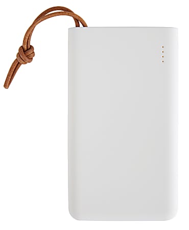Ativa® Ultra-Slim Powerbank, 5,000 mAh, White, EP-U508A-COLOR1