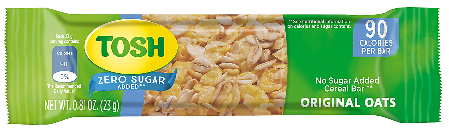 Tosh Nutritional Bar, Corn &amp; Oat, 0.81 Oz, Total Qty 1