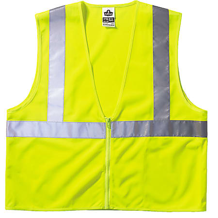 Ergodyne GloWear® Safety Vest, 8210Z Economy Mesh Type-R