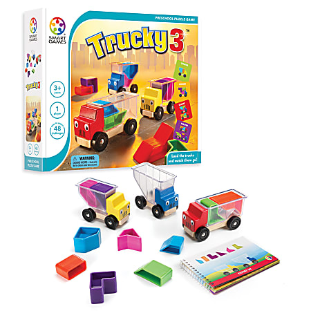 Smart Toys And Games Trucky 3 Trucks, Grade Pre-K - 2