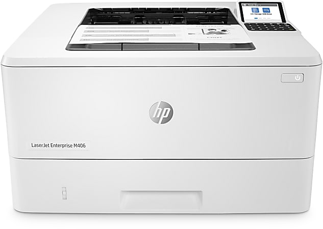 HP LaserJet Enterprise M406dn Monochrome (Black And White) Laser Printer