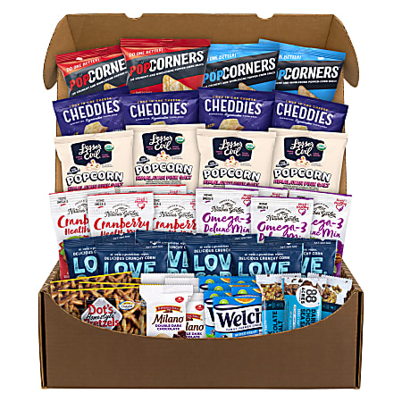 Snack Box Pros Salty &amp; Sweet Snack Box, Pack Of 43 Snacks