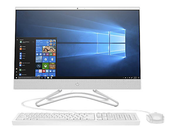 HP 24-f0000 24-f0020 All-In-One PC, 23.8" Full HD Screen, AMD A9, 8 GB Memory, 1 TB Hard Drive, Windows 10 Home