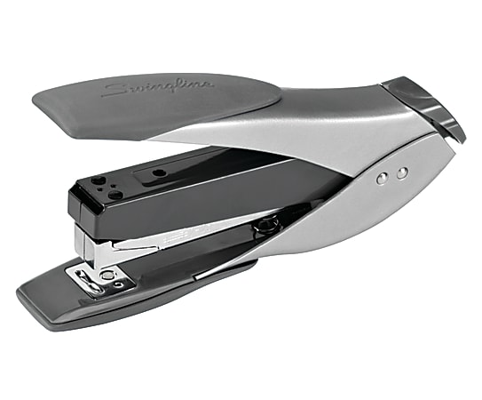 Swingline® SmartTouch™ Compact Stapler, Silver/Gray