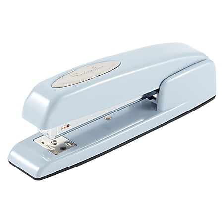 Swingline® 747® Business Stapler, 25 Sheets Capacity, Sky Blue