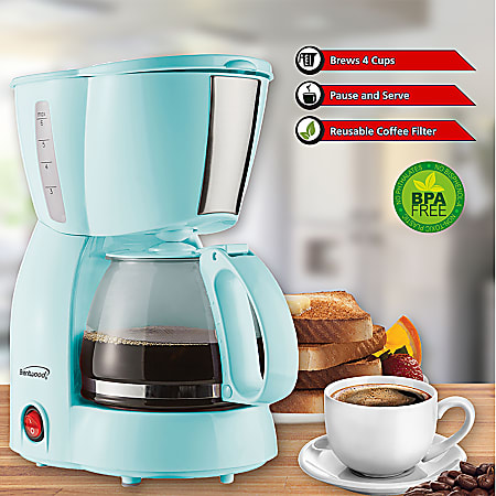 4 cup top drip coffee maker