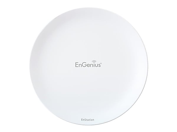 EnGenius EnStationAC IEEE 802.11ac 1.17 Gbit/s Wireless Bridge - 5 GHz - 1x Internal Antenna(s) - 2xRJ45  - ENSTATIONAC