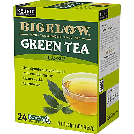 Bigelow green tea top k cups