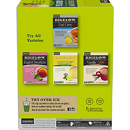 Bigelow green store tea k cups