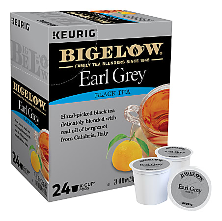 Bigelow® Single-Serve K-Cup® Pods, Earl Grey Tea, Box Of 24