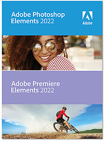 Adobe&reg; Photoshop&reg; Elements And Premiere Elements 2022, For PC/Mac, Download/Product Key