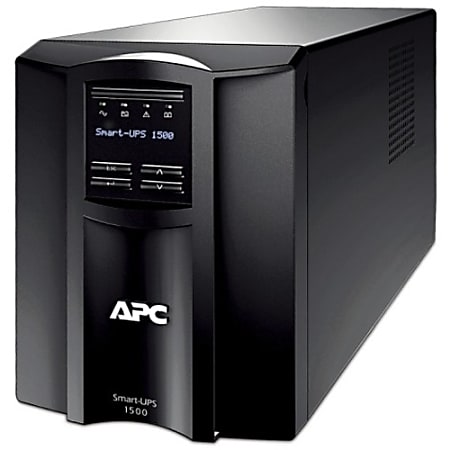 APC by Schneider Electric Smart-UPS 1500VA LCD 100V - Tower - 4 Hour Recharge - 100 V AC Input - 100 V AC Output - Sine Wave - Serial Port - USB - 8 x NEMA 5-15R - 8 x Battery/Surge Outlet