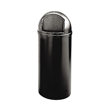 Rubbermaid® Marshal Round Polyethylene Classic Waste Container,