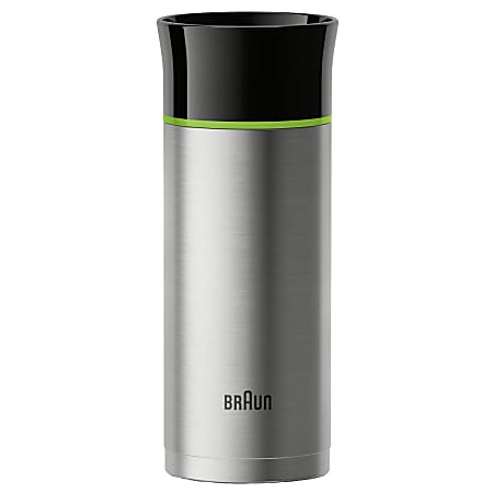 Ello Jane Ceramic Travel Mug 18 Oz Gray - Office Depot