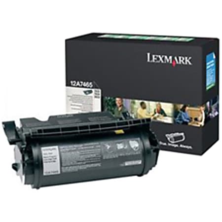 Lexmark High Capacity Black Toner Cartridge - Laser - Black