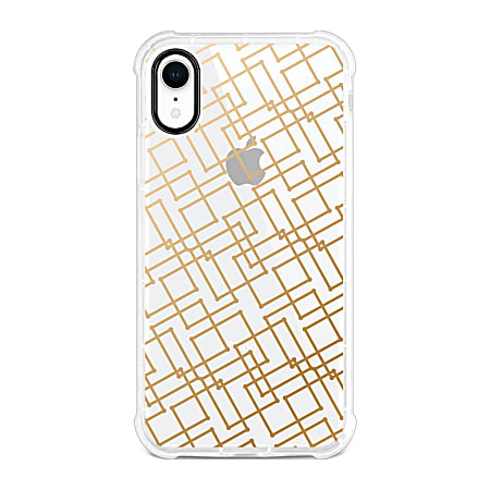 OTM Essentials Tough Edge Case For iPhone® XR, Geo Gold, OP-YP-Z120A