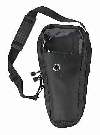 Medline Oxygen Cylinder Shoulder Bag, For F/C Cylinder, Black