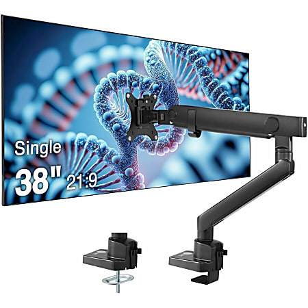 CE-MT3X11-S1 - Siig Mtpro Desk Mount Dual Gas Spring Monitor Arm - Up