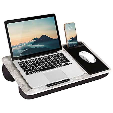 LapGear® Home Office Lap Desk, 21" x 12", Marble